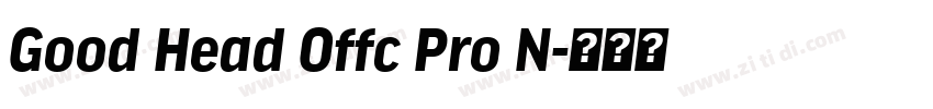 Good Head Offc Pro N字体转换